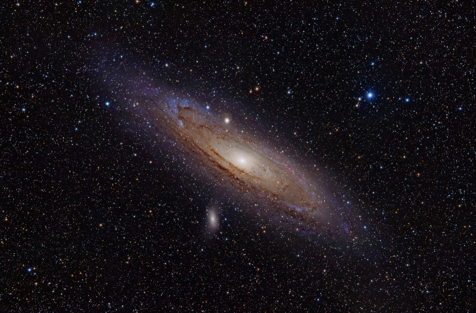 The Andromeda galaxy